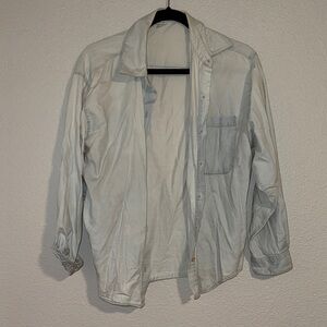 Hollister Light blue Button Down Shirt
